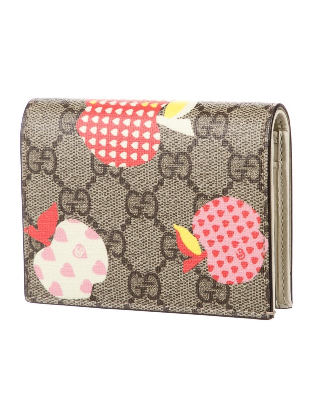 Gucci GG Supreme Card Case/wallet with Strawberry! All inclusive! Like new! - Picture 2 of 4